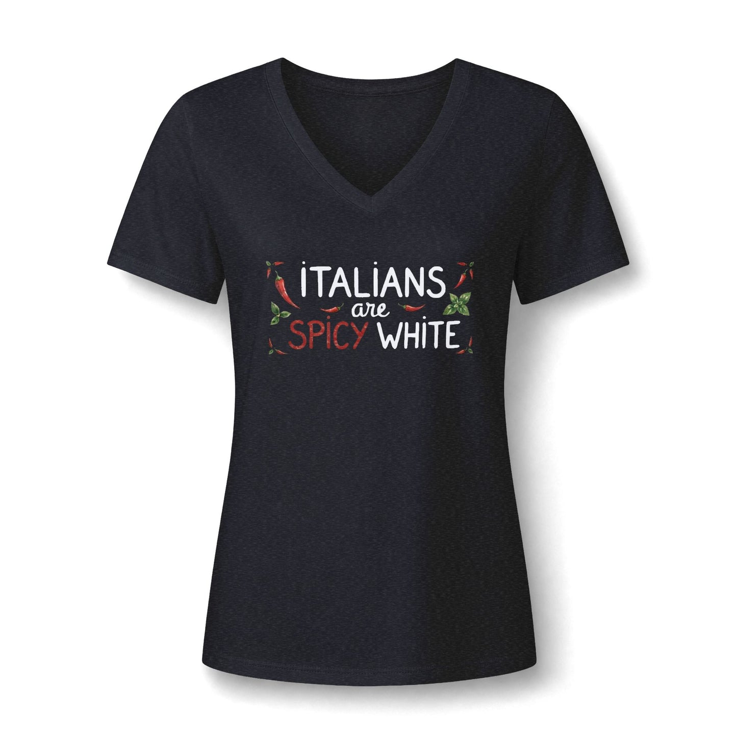 Lisa Women's Relaxed Heather CVC V-Neck Tee