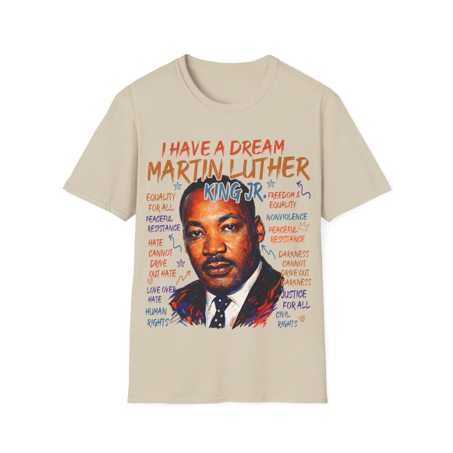 Martin L. King, Jr Unisex Softstyle T-Shirt