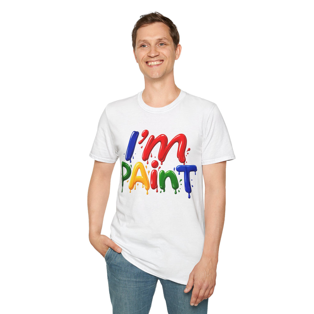I'm Paint Unisex Softstyle T-Shirt