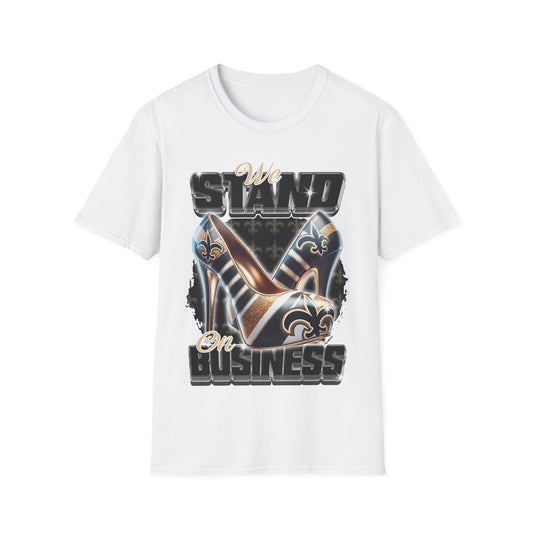 Stand on Business N.O, Unisex Softstyle T-Shirt