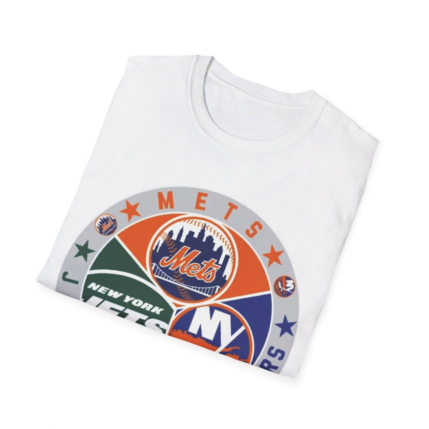 NY teams nyj nyi nym Unisex Softstyle T-Shirt