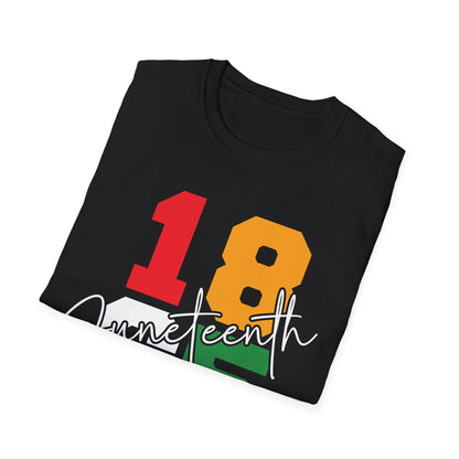 Juneteenth Celebration T-Shirt, Comfort Tee, Unisex Fashion, Black History Month, Gift for Activists, Casual Wear, 1865 Shirt