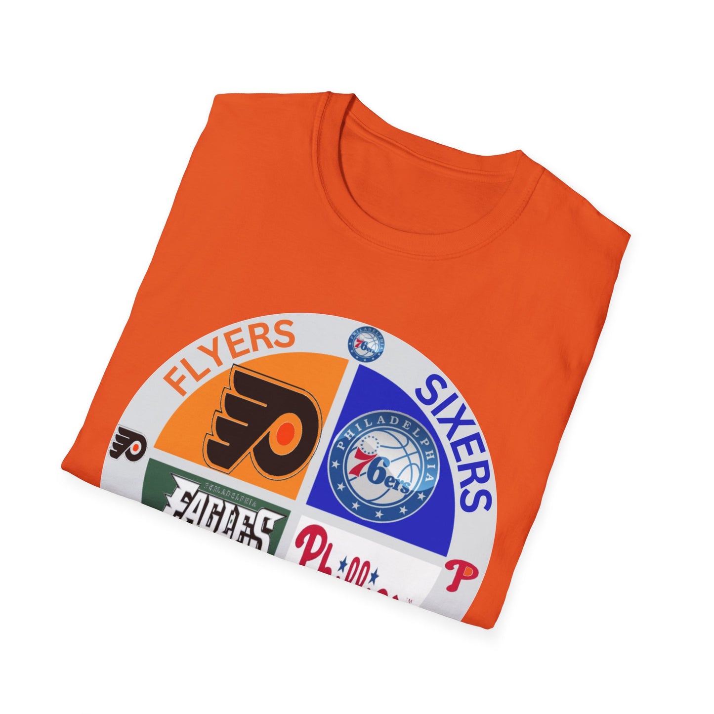 Sports Collage Philly Unisex Softstyle T-Shirt