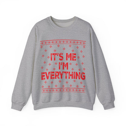 It's me, I'm everything red Unisex Heavy Blend™ Crewneck Sweatshirt