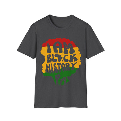 I am Black history Unisex Softstyle T-Shirt