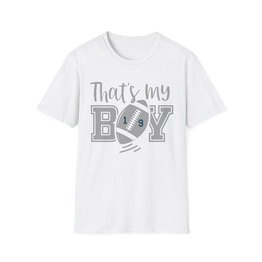 That's my boy grey Unisex Softstyle T-Shirt