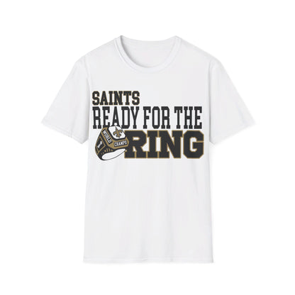 Ready for the ring NO Unisex Softstyle T-Shirt