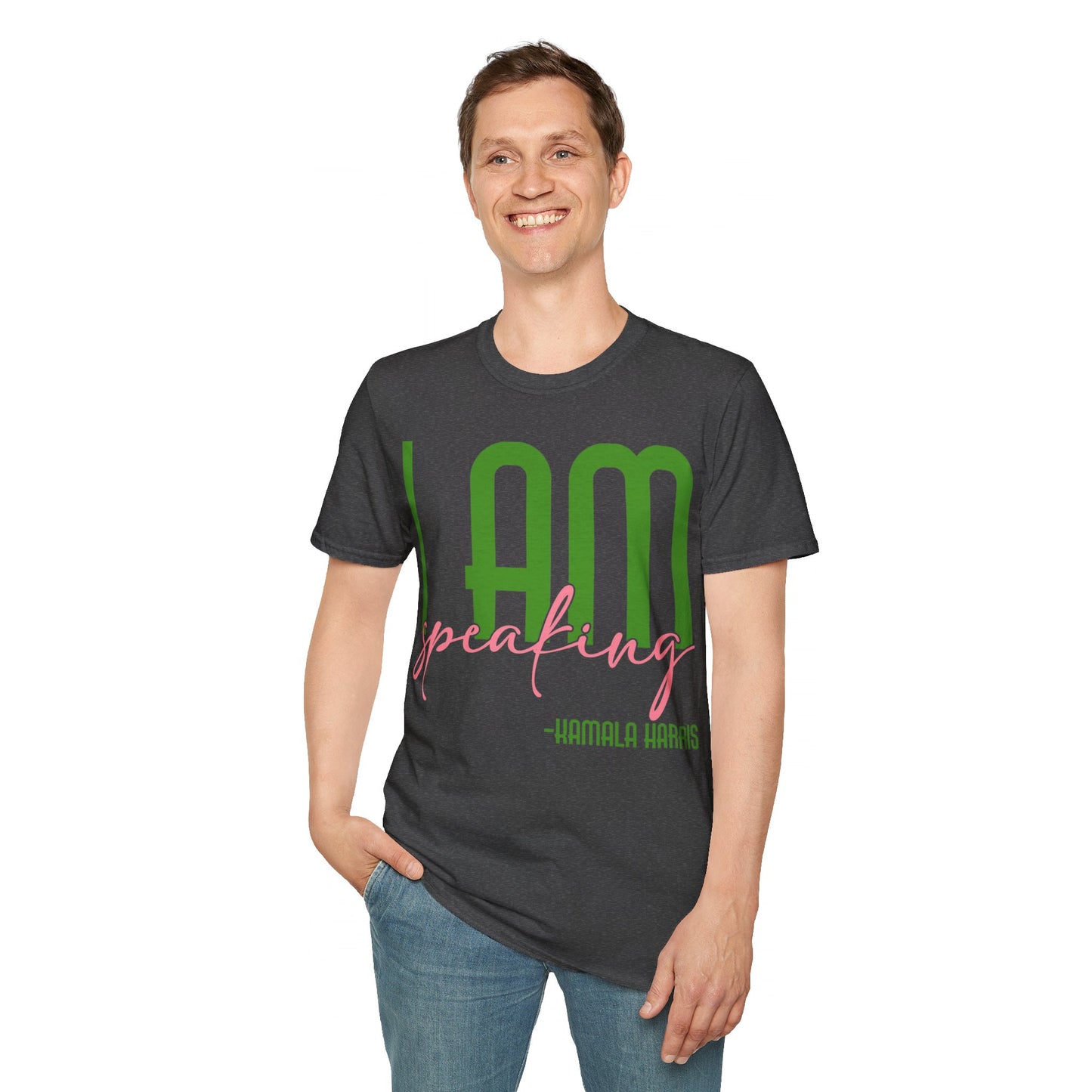 I am speaking Unisex Softstyle T-Shirt