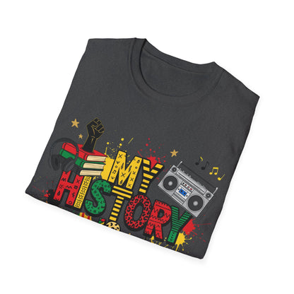 My history is strong Unisex Softstyle T-Shirt
