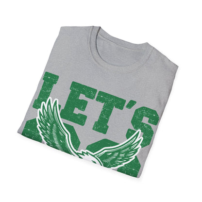 Let's Go unisex Softstyle T-Shirt - Perfect for Game Day