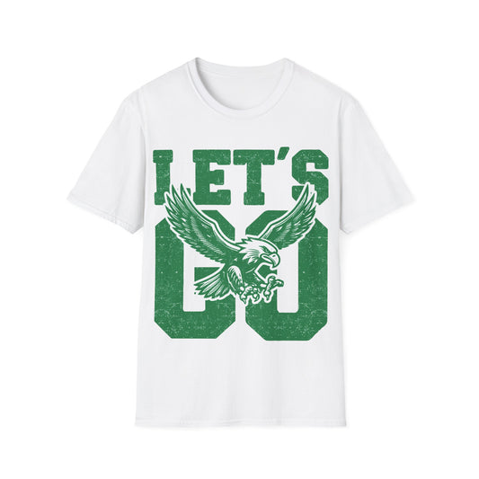 Let's Go unisex Softstyle T-Shirt - Perfect for Game Day