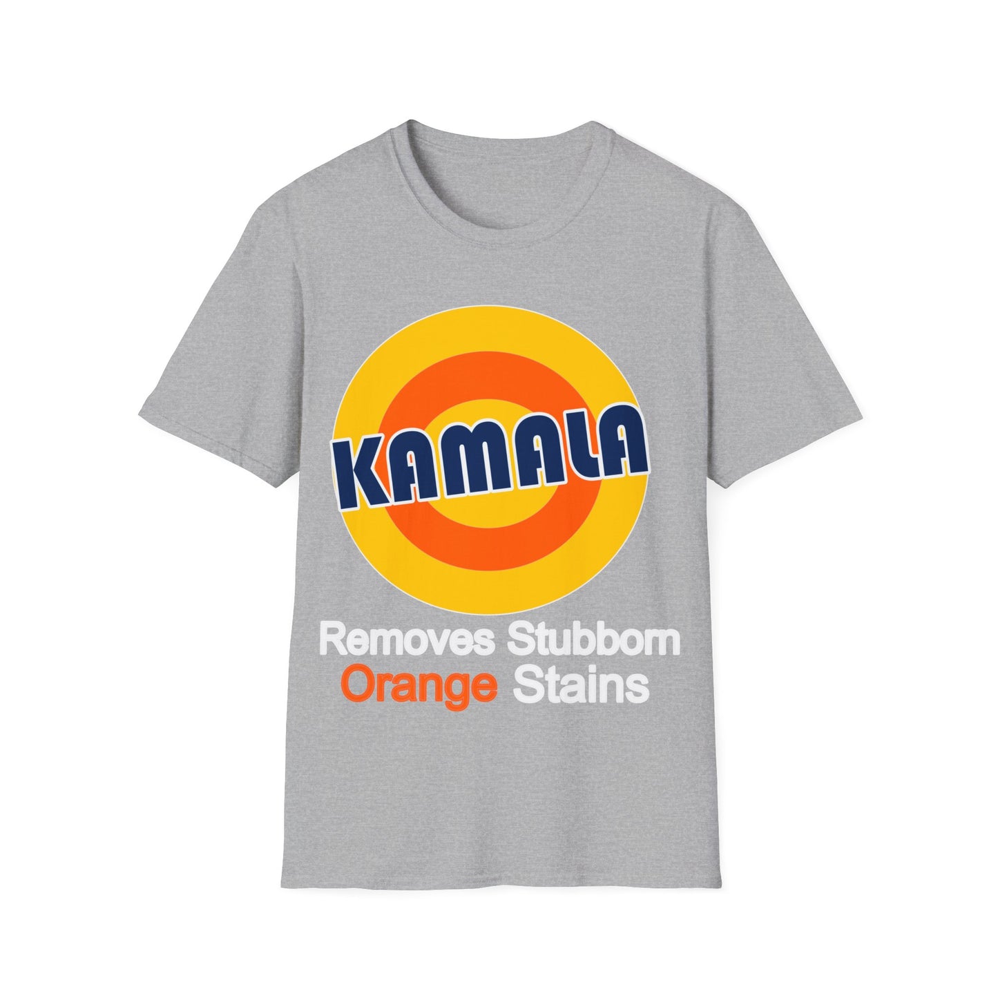 Kamala removes stubborn orange stains Unisex Softstyle T-Shirt