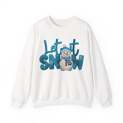 Let it Snow Unisex Heavy Blend™ Crewneck Sweatshirt