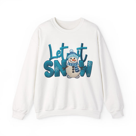 Let it Snow Unisex Heavy Blend™ Crewneck Sweatshirt