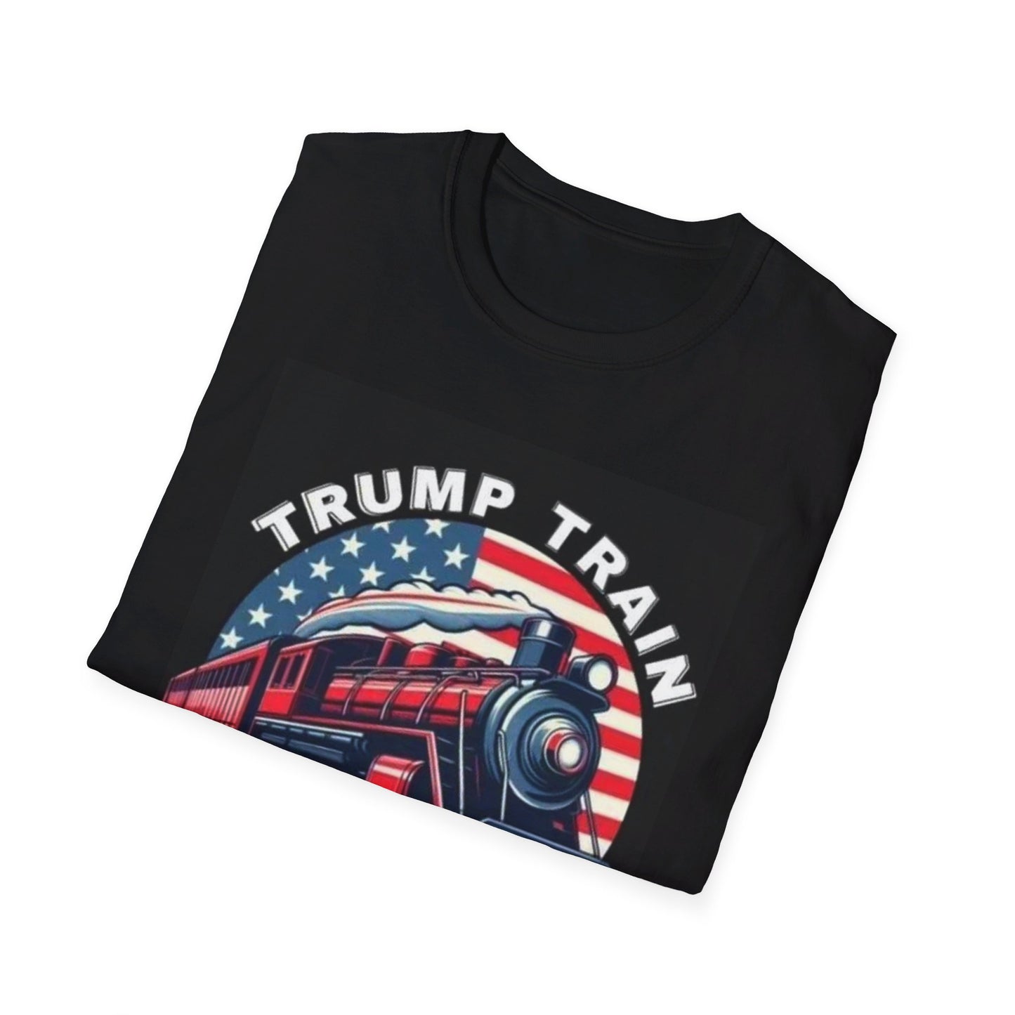 Trump train 2024 Unisex Softstyle T-Shirt