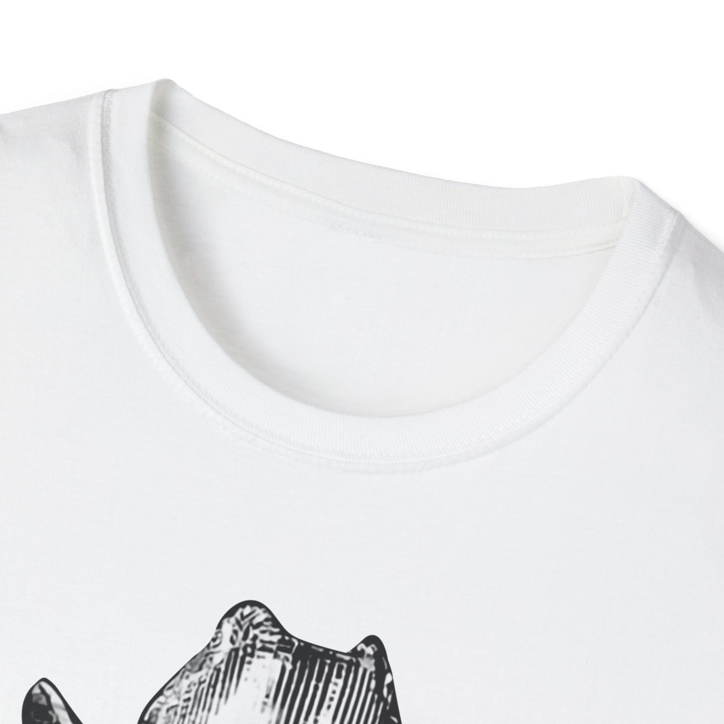 Bey in black and white Unisex Softstyle T-Shirt