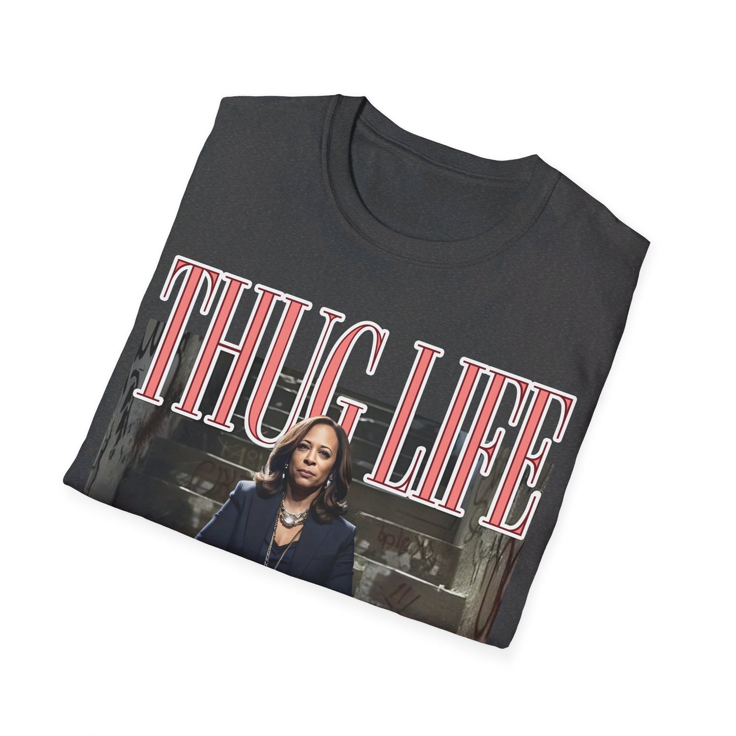 Kamala thug life Unisex Softstyle T-Shirt