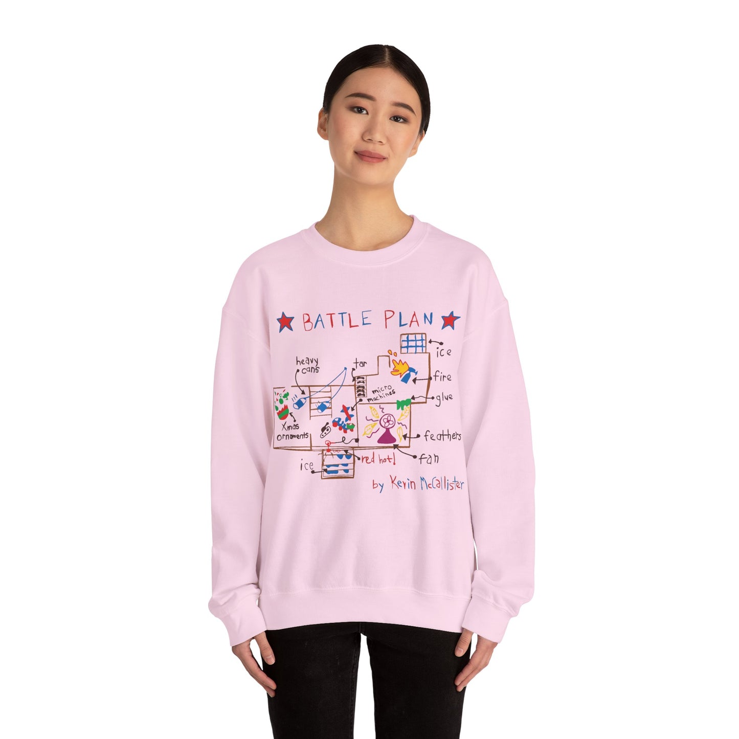Battle Plan Unisex Heavy Blend™ Crewneck Sweatshirt