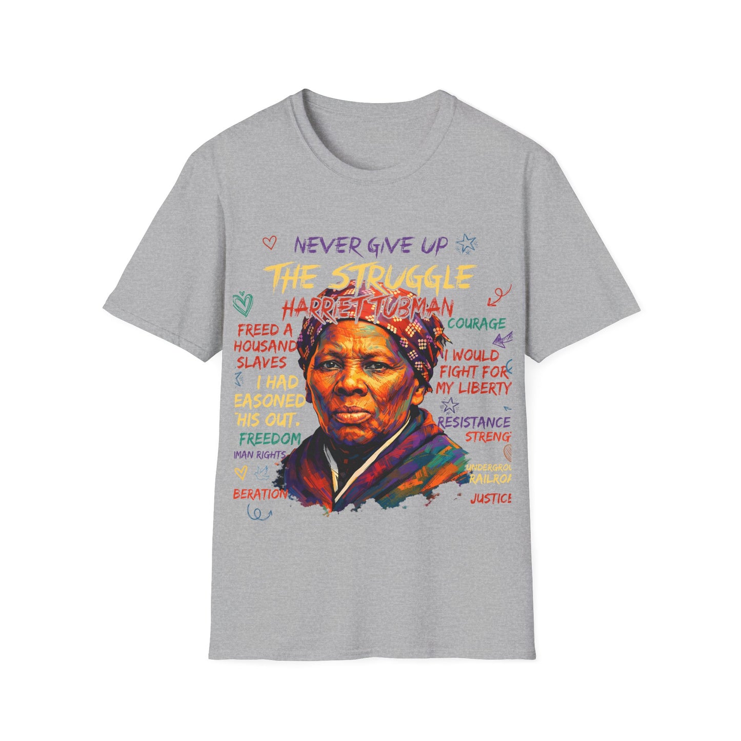 Harriet Tubman Unisex Softstyle T-Shirt