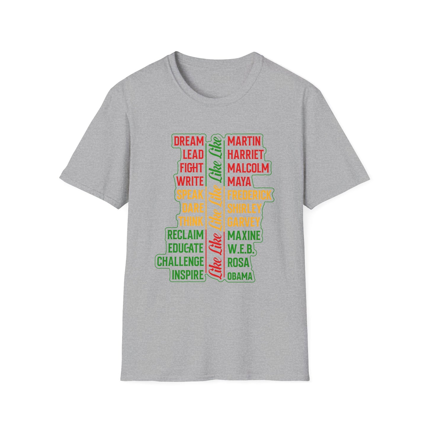 Empowering Unisex Softstyle T-Shirt for Leaders and Dreamers | Black Inspirational Tee, Black History Month, Motivational Gift, Casual [...]