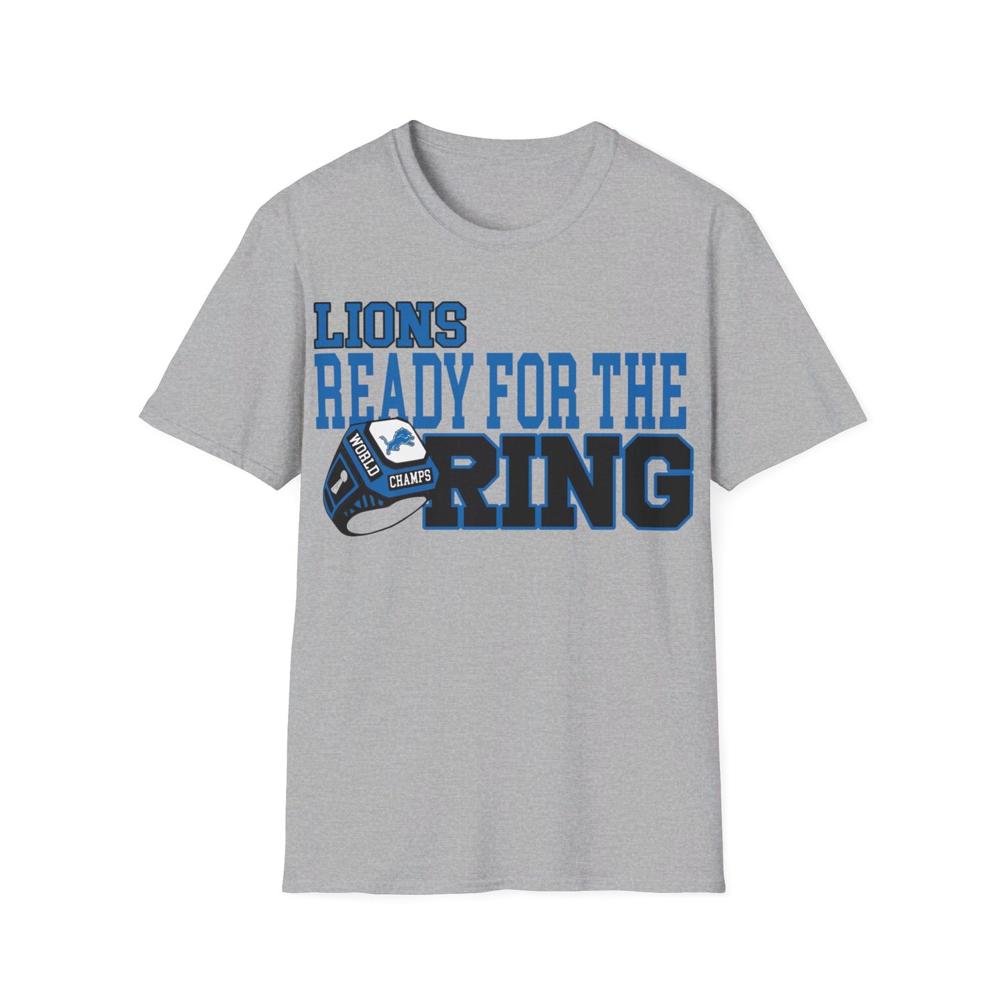 Ready for the ring det. Unisex Softstyle T-Shirt