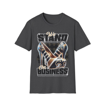 Stand on Business N.O, Unisex Softstyle T-Shirt
