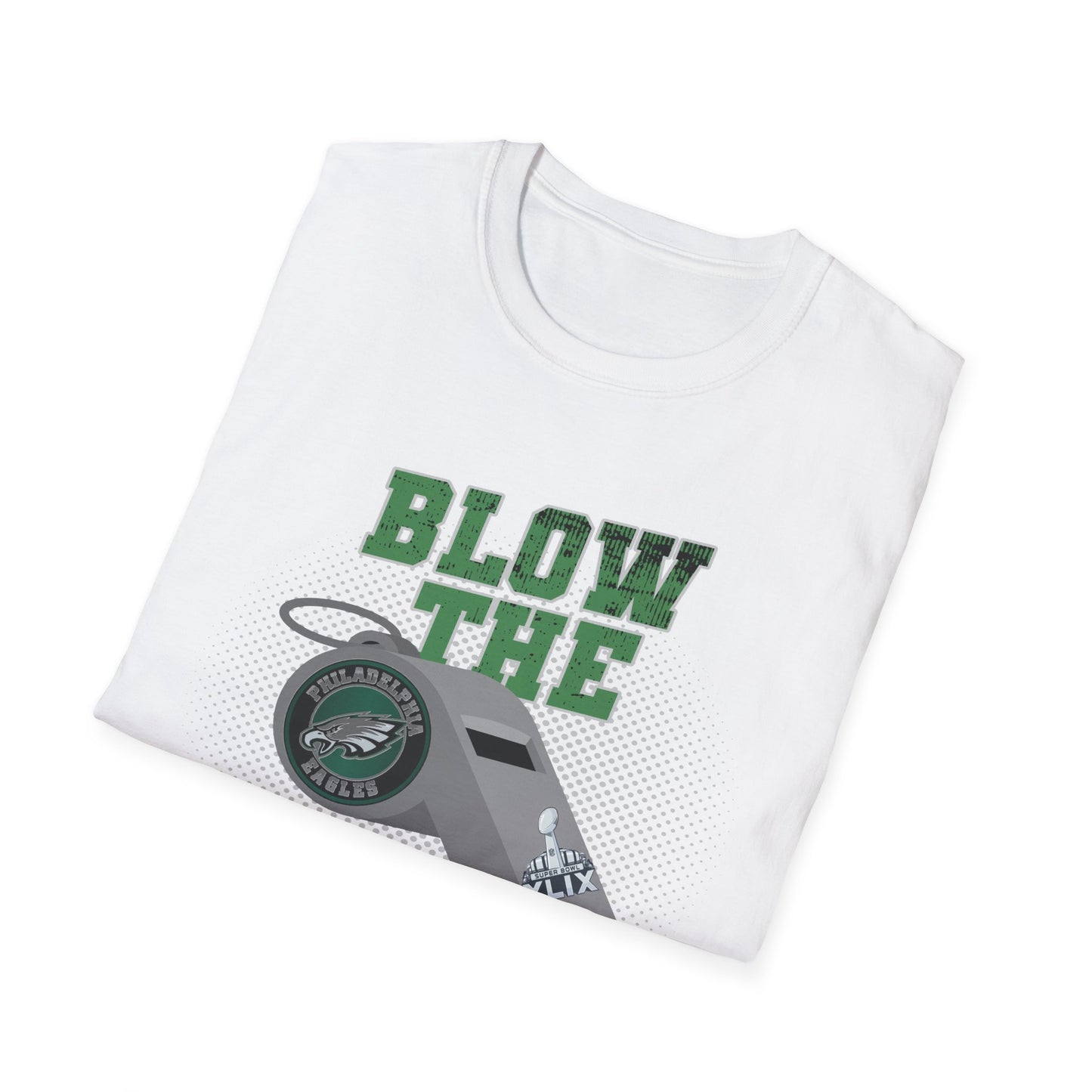 Blow the whistle Unisex Softstyle T-Shirt