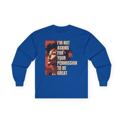 Not asking for your permission Unisex Ultra Cotton Long Sleeve Tee