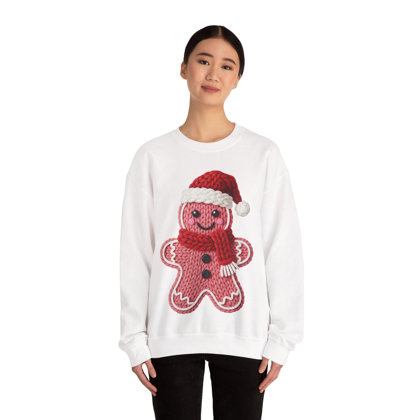 Yarn Gingerbread Unisex Heavy Blend™ Crewneck Sweatshirt