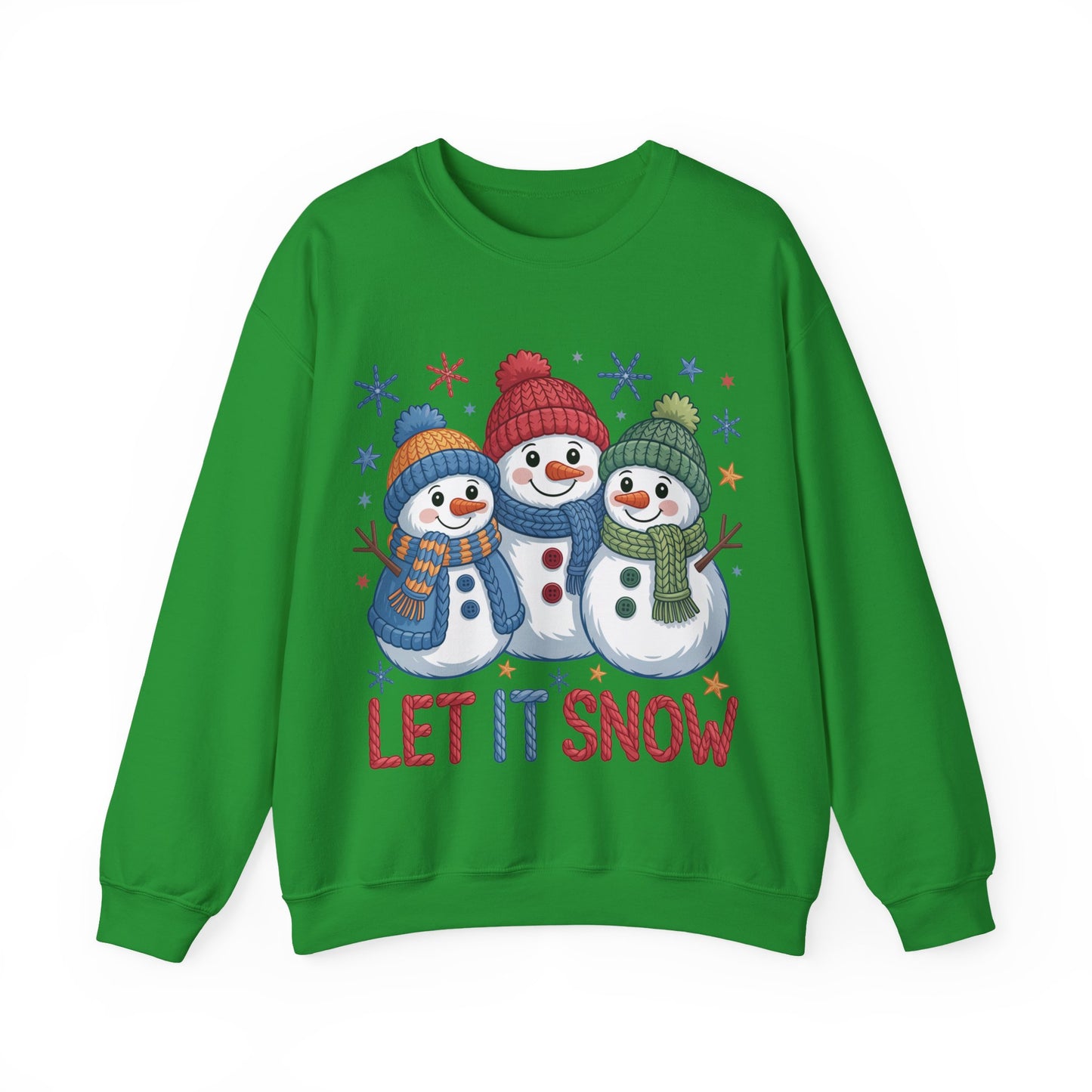 Let it Snow Unisex Heavy Blend™ Crewneck Sweatshirt