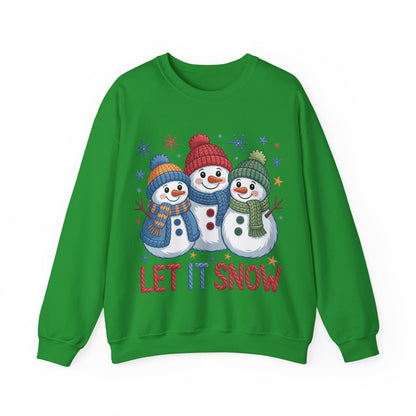 Let it Snow Unisex Heavy Blend™ Crewneck Sweatshirt
