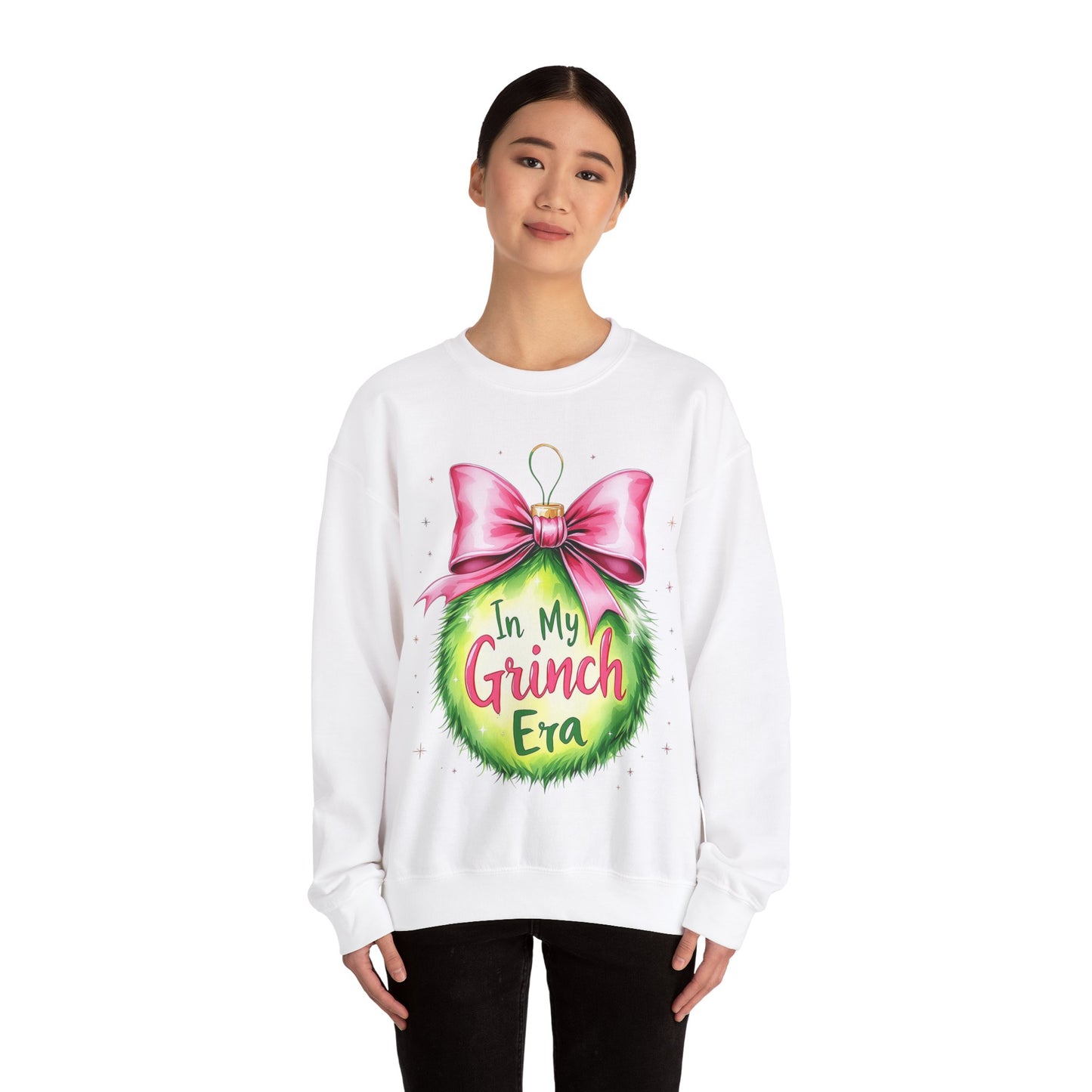 In my Gr@nch Era Unisex Heavy Blend™ Crewneck Sweatshirt