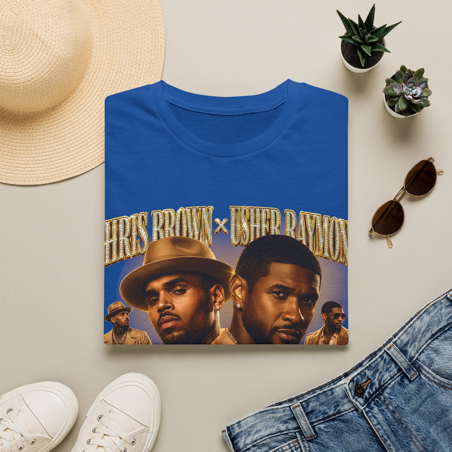 The Goats Chris and Usher Unisex Softstyle T-Shirt