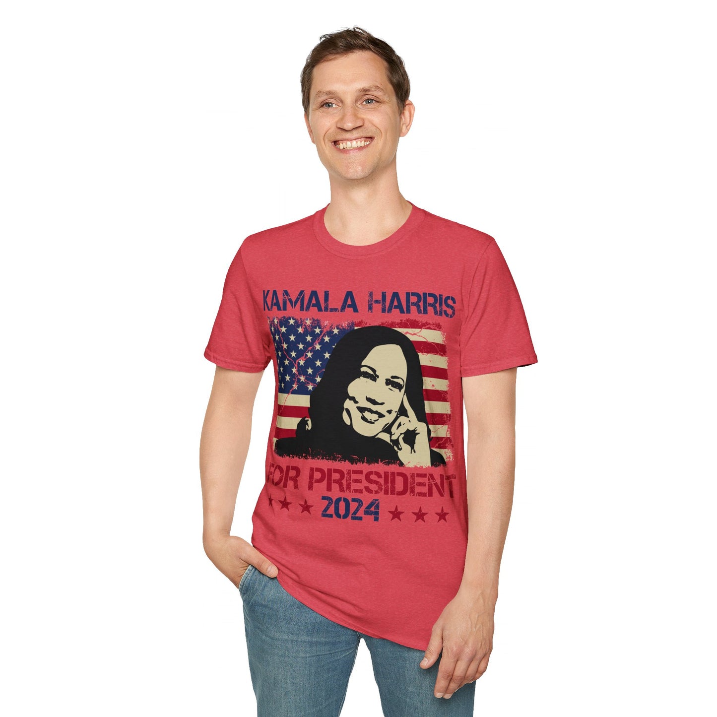 KH for President Unisex Softstyle T-Shirt