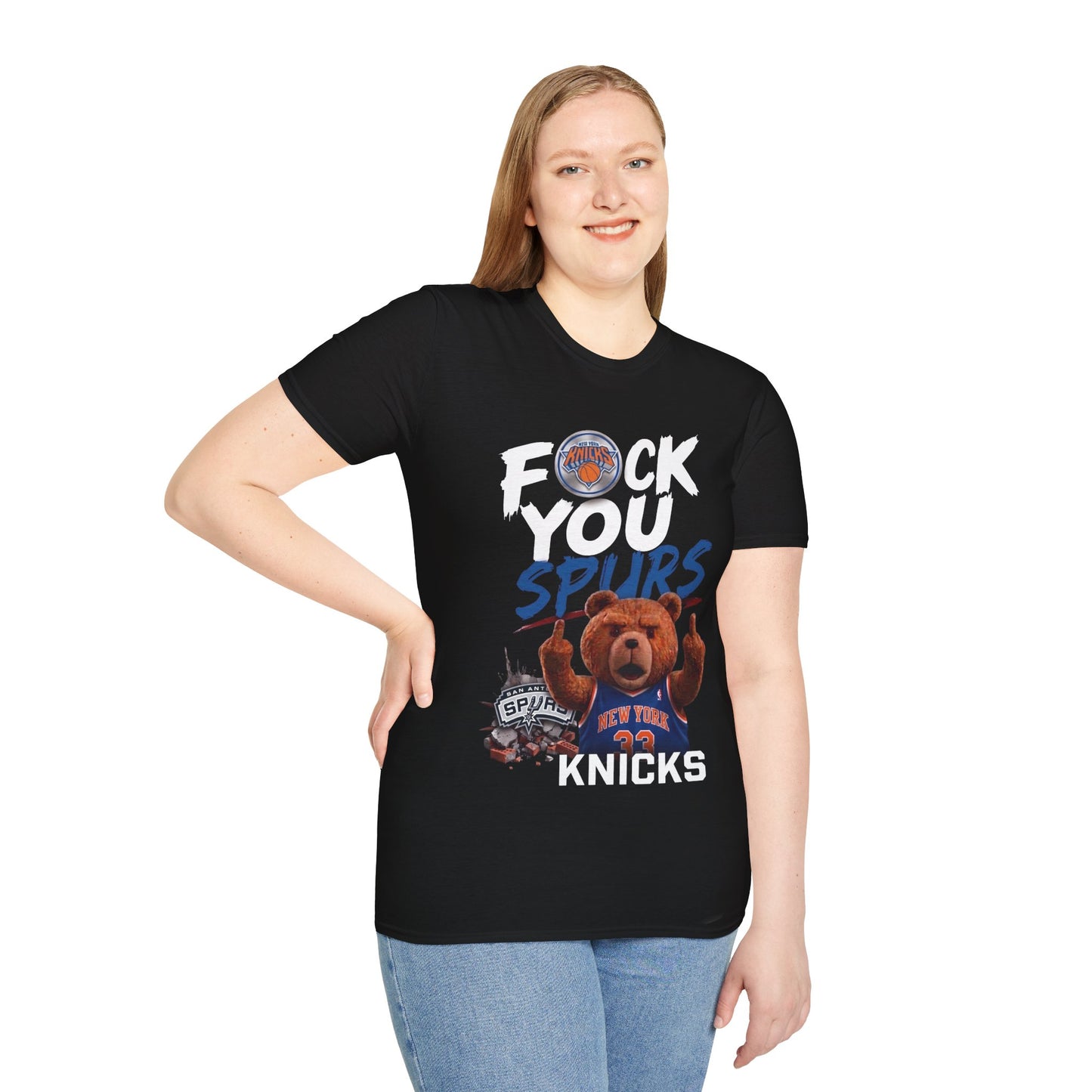 F you Unisex Softstyle T-Shirt