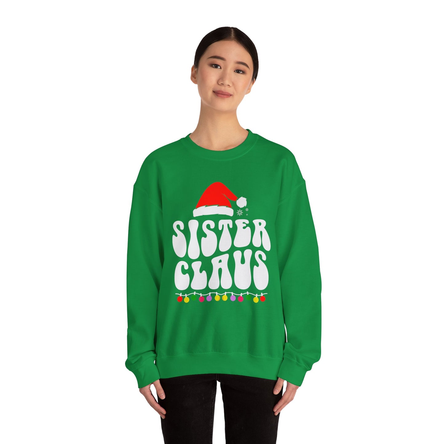 Sister Claus Unisex Heavy Blend™ Crewneck Sweatshirt