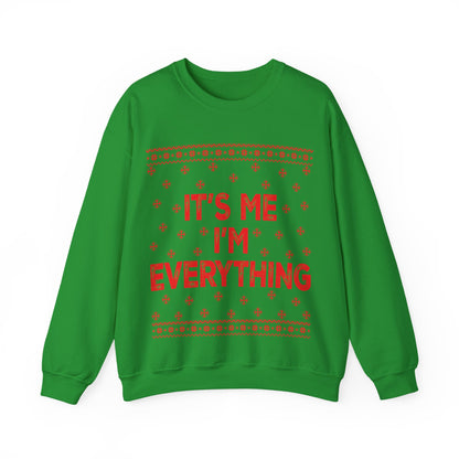 It's me, I'm everything red Unisex Heavy Blend™ Crewneck Sweatshirt