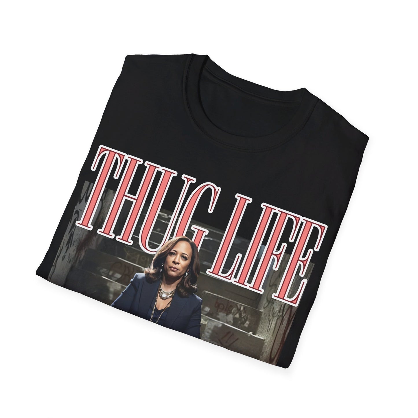 Kamala thug life Unisex Softstyle T-Shirt