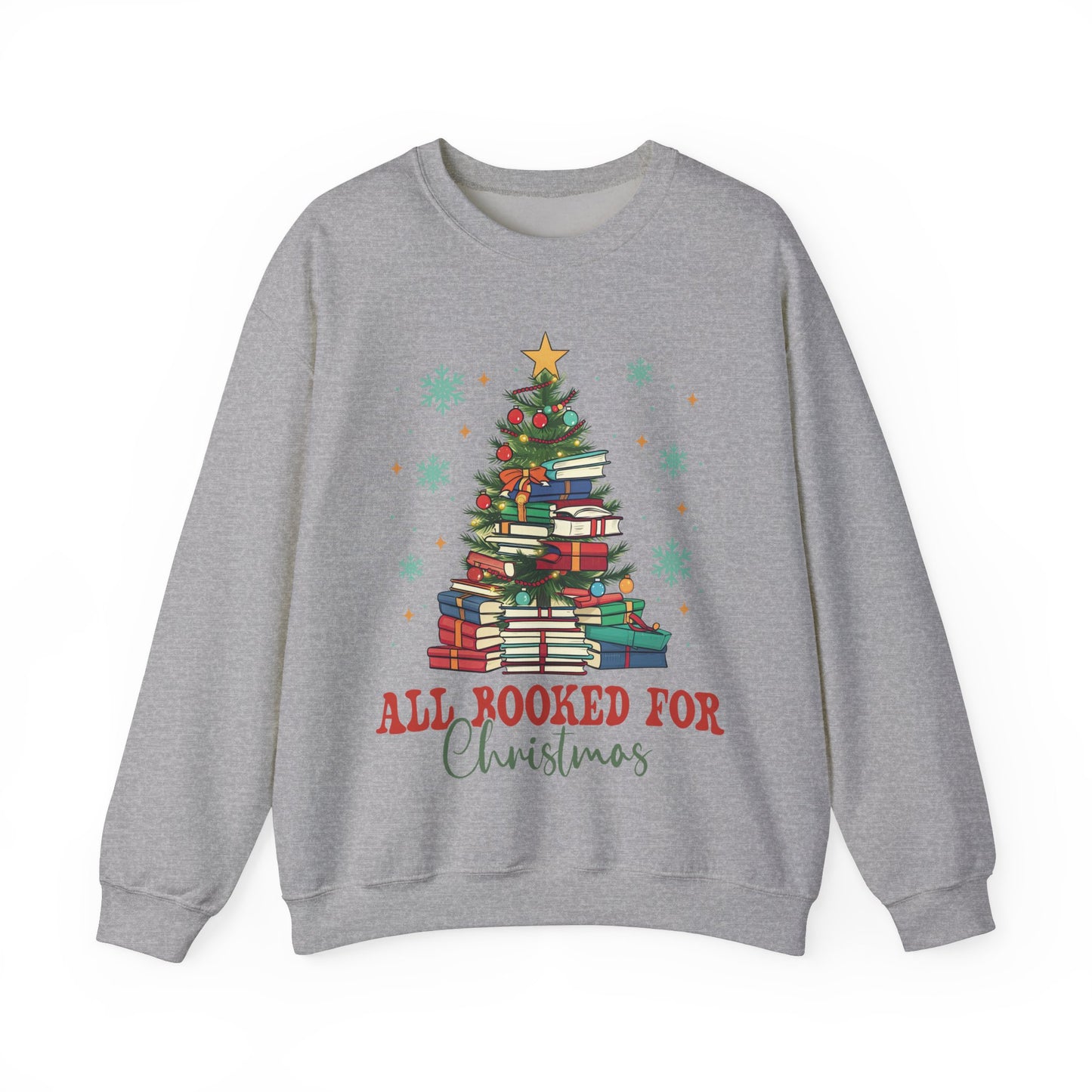 All booked for Christmas Unisex Heavy Blend™ Crewneck Sweatshirt