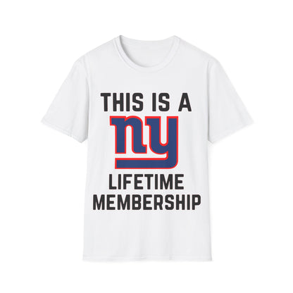 This is a lifetime membership ny Unisex Softstyle T-Shirt