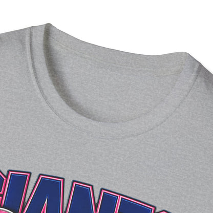 Giants Cancer Awareness Unisex Softstyle T-Shirt