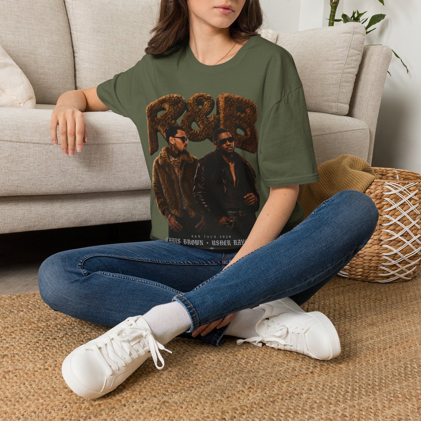 Chris & Usher furry Unisex Softstyle T-Shirt