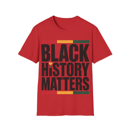 Black History Matters Unisex Softstyle T-Shirt