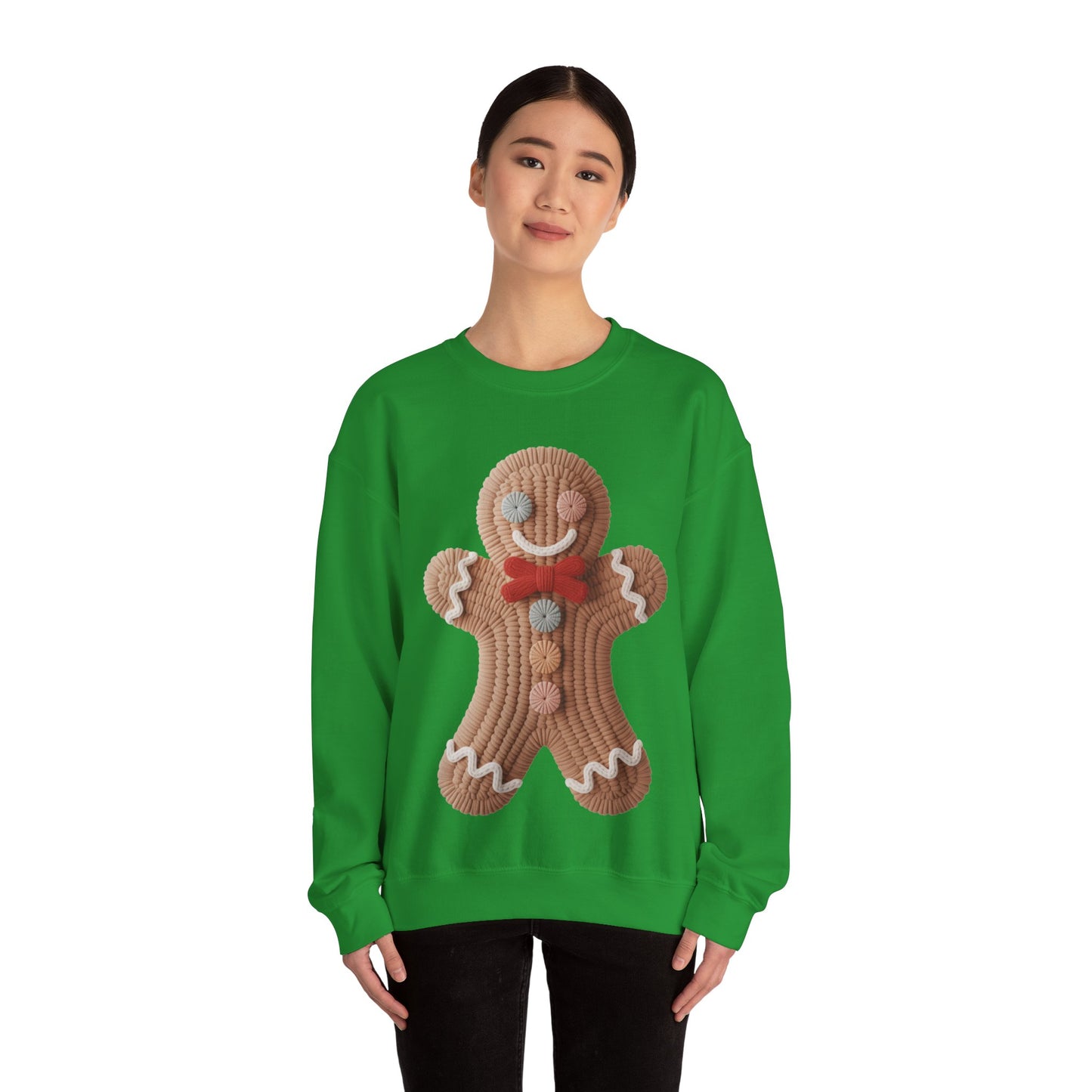 Yarn Gingerbread Unisex Heavy Blend™ Crewneck Sweatshirt