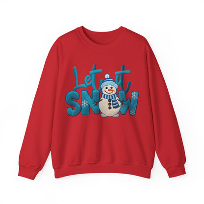Let it Snow Unisex Heavy Blend™ Crewneck Sweatshirt