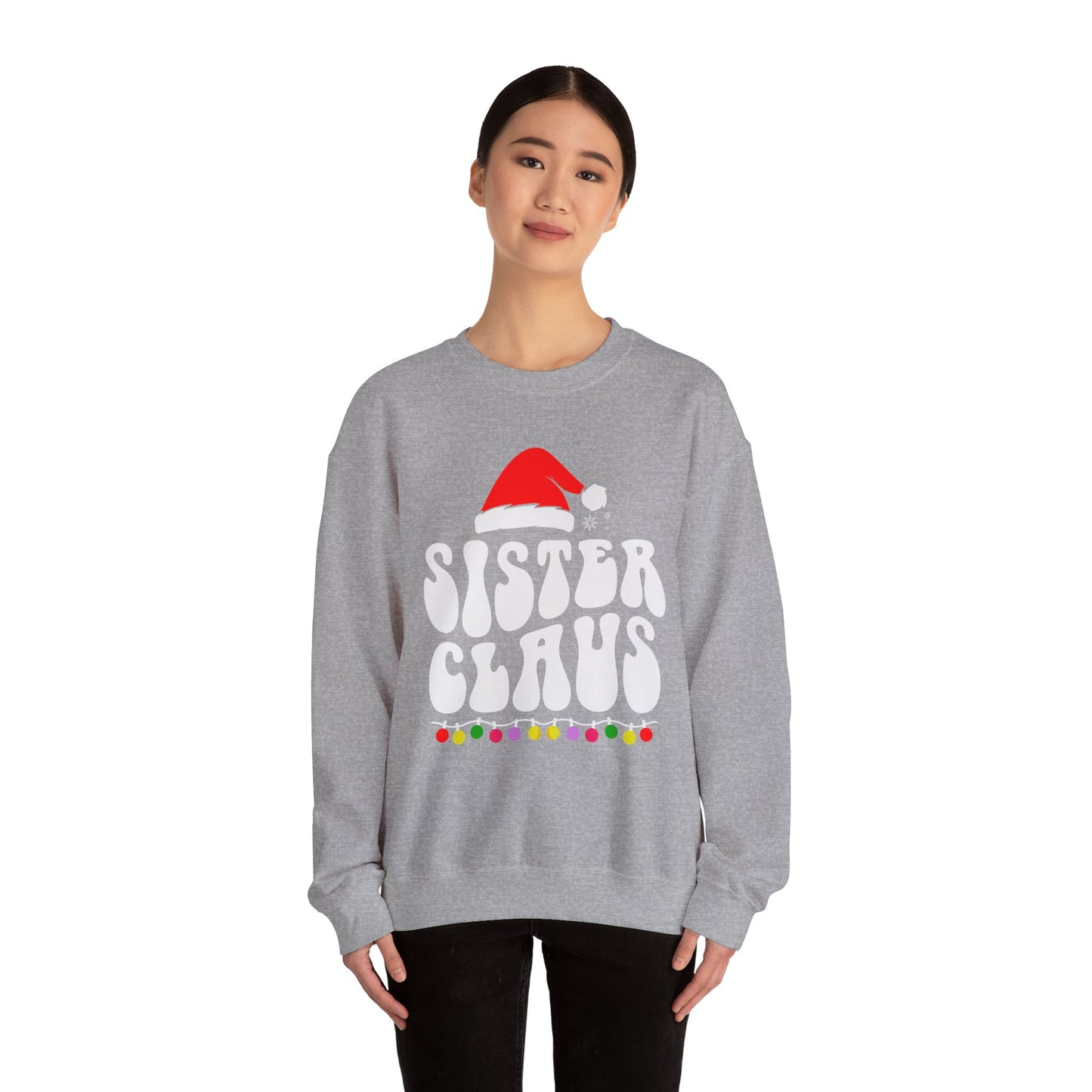 Sister Claus Unisex Heavy Blend™ Crewneck Sweatshirt