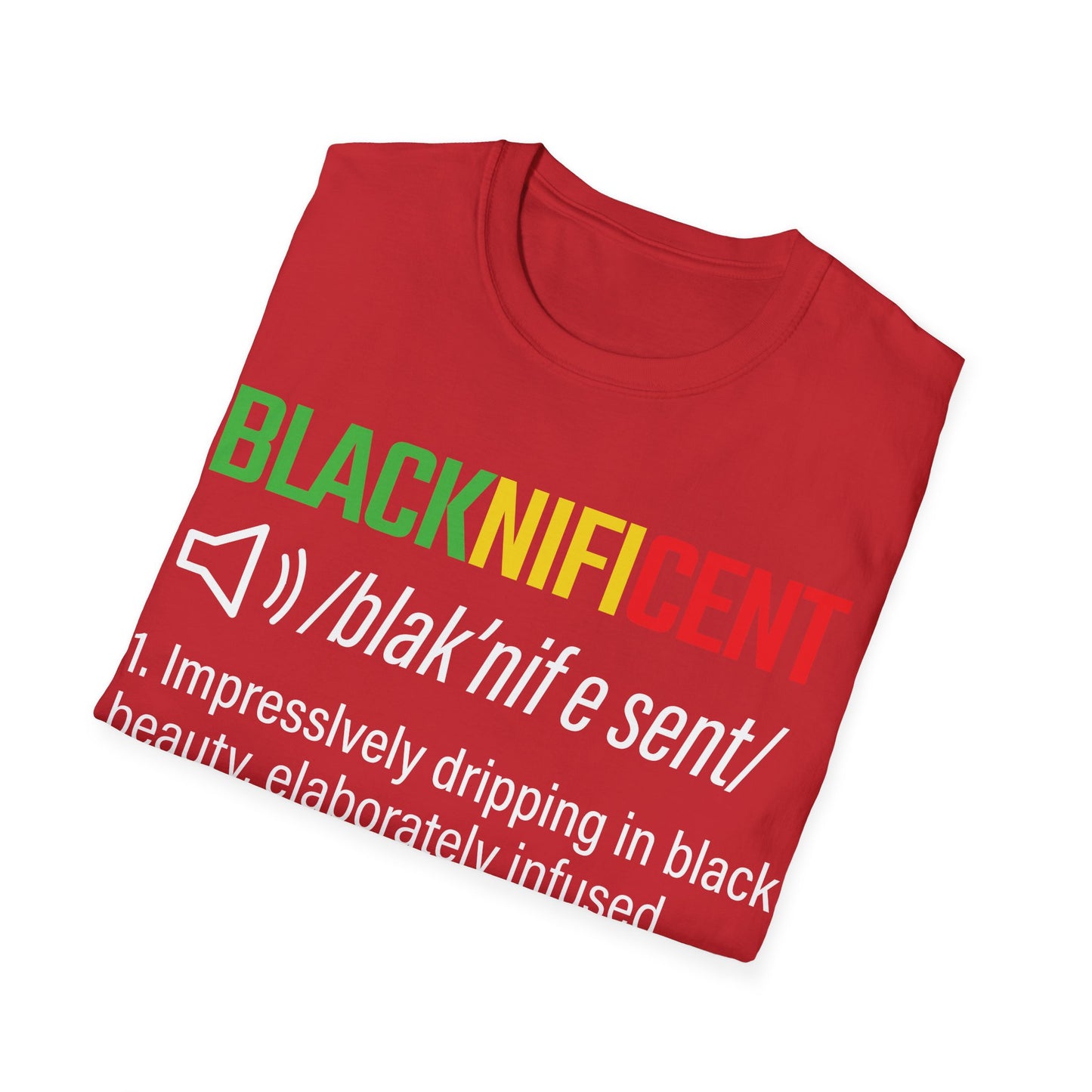 Blacknificent Unisex Softstyle T-Shirt