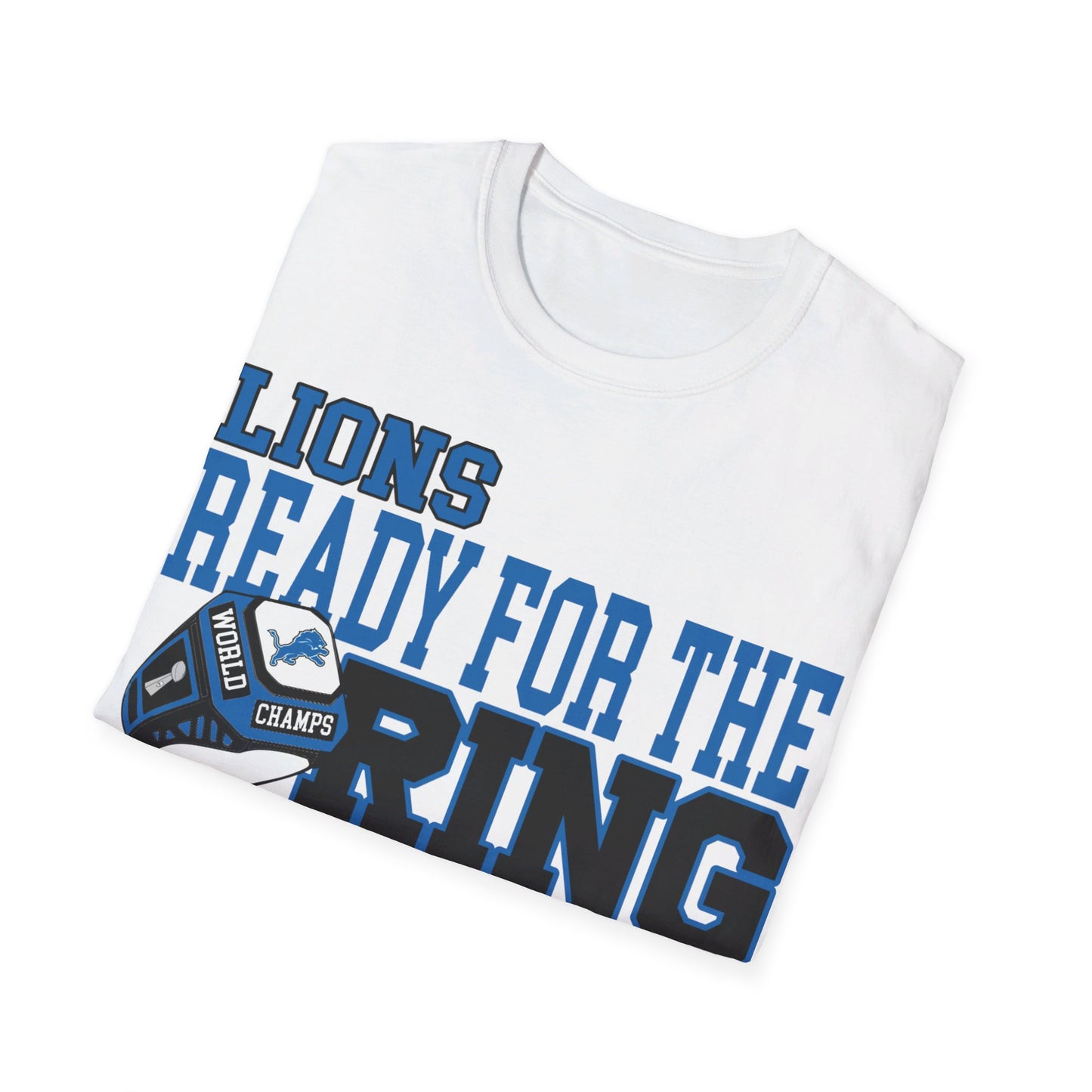 Ready for the ring det. Unisex Softstyle T-Shirt