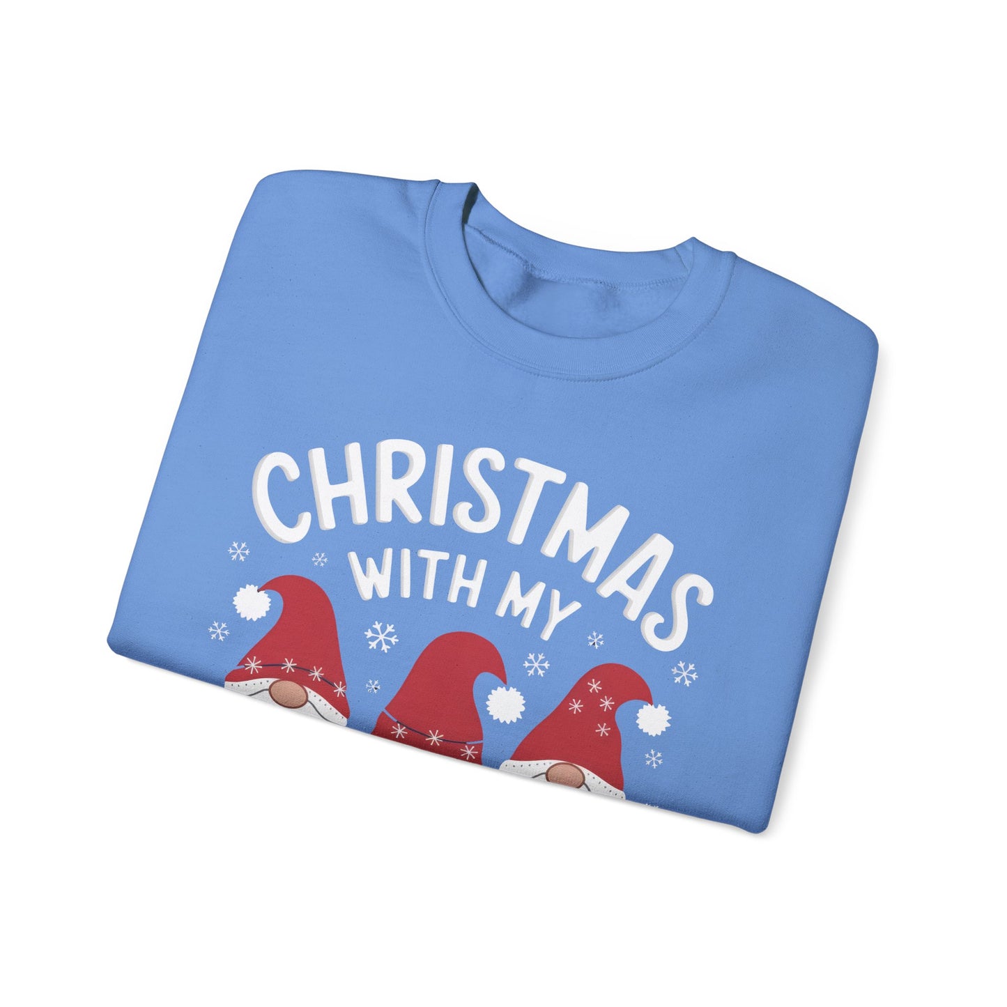 Christmas with my Gnomies Unisex Heavy Blend™ Crewneck Sweatshirt