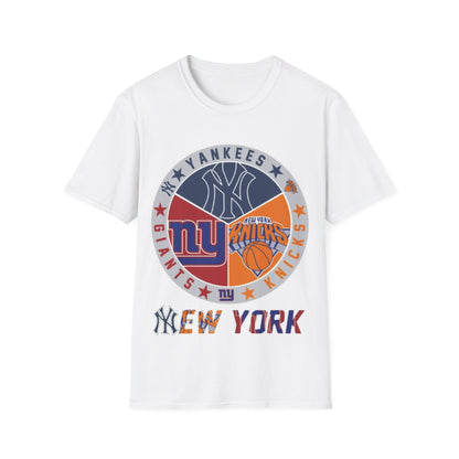Sports Collage Unisex Softstyle T-Shirt